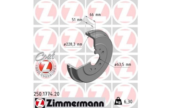 Brake Drum COAT Z