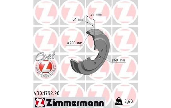 Brake Drum COAT Z