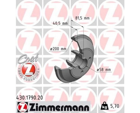 Brake Drum COAT Z