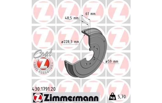 Brake Drum COAT Z