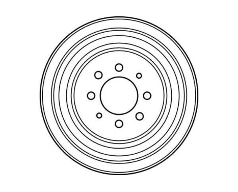 Brake Drum DB4072 TRW, Image 2