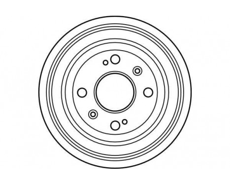 Brake Drum DB4118 TRW, Image 2