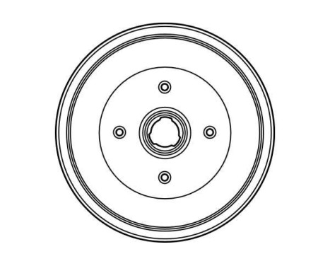 Brake drum DB4127 TRW, Image 2