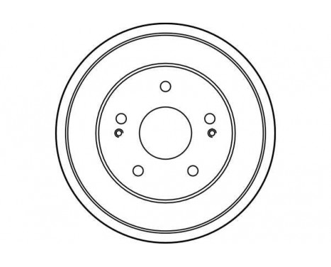 Brake Drum DB4223 TRW, Image 2