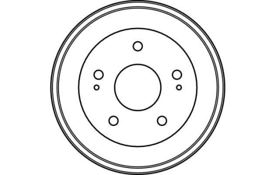 Brake Drum DB4250 TRW, Image 2