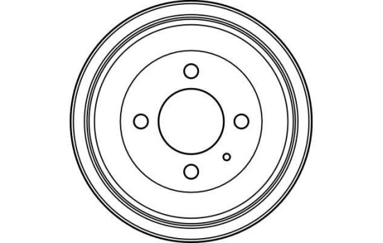 Brake Drum DB4260 TRW, Image 2