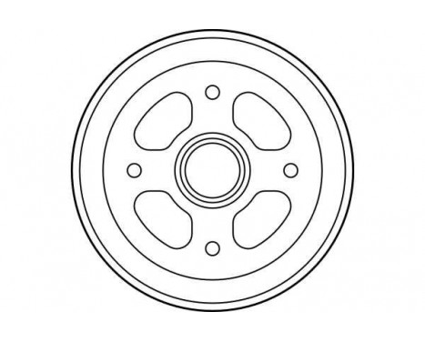 Brake Drum DB4271 TRW, Image 2