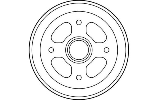 Brake Drum DB4271 TRW, Image 2
