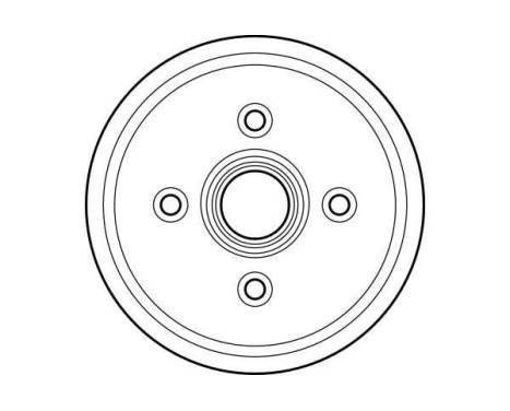 Brake drum DB4306 TRW, Image 2
