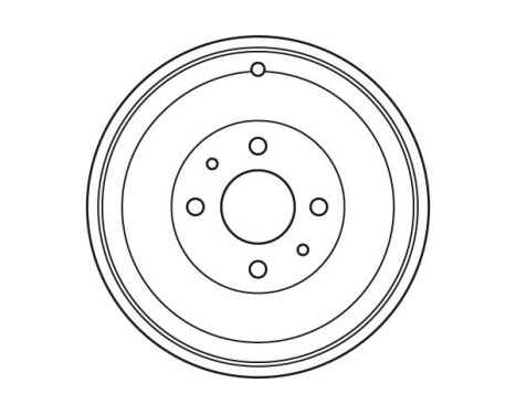 Brake drum DB4387 TRW, Image 2