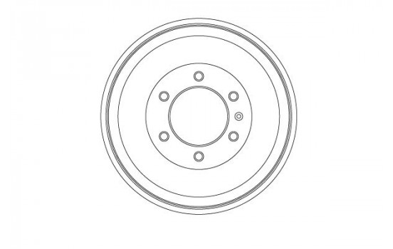 Brake Drum DB4451 TRW