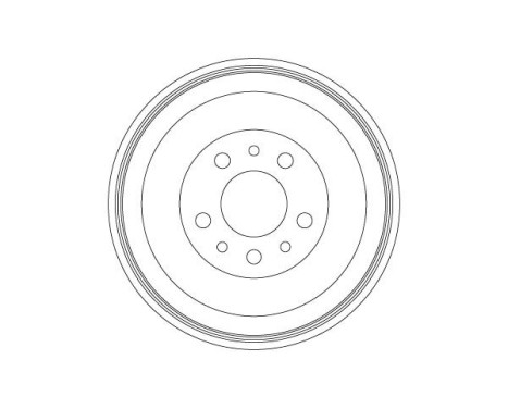 Brake Drum DB4563 TRW