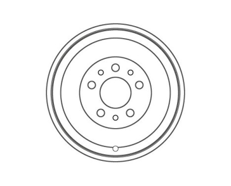 Brake drum DB5023 TRW