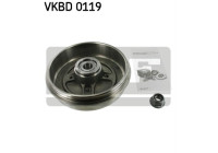 Brake Drum VKBD 0119 SKF