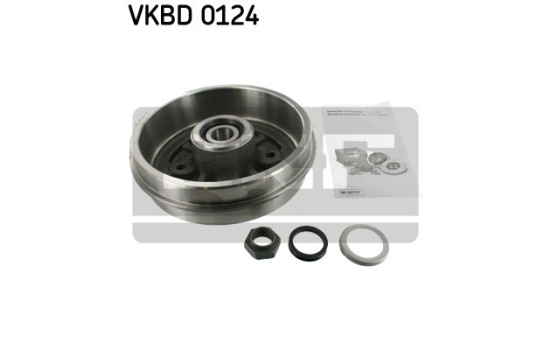 Brake Drum VKBD 0124 SKF