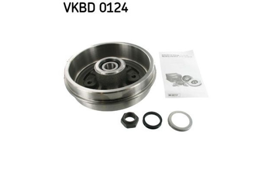 Brake Drum VKBD 0124 SKF, Image 2