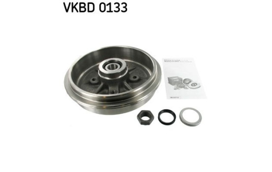 Brake Drum VKBD 0133 SKF, Image 2
