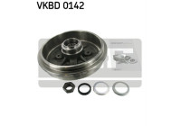 Brake Drum VKBD 0142 SKF