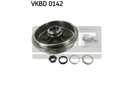 Brake Drum VKBD 0142 SKF