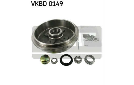 Brake Drum VKBD 0149 SKF