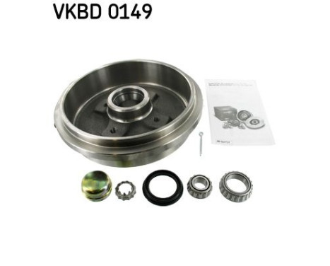 Brake Drum VKBD 0149 SKF, Image 2