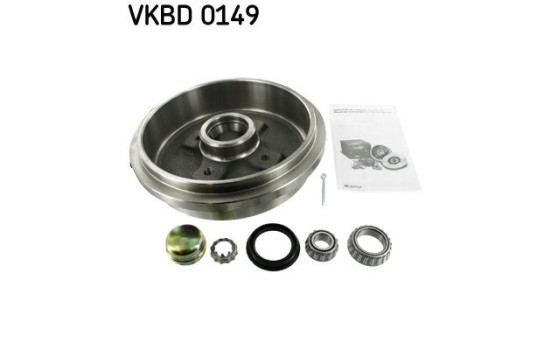 Brake Drum VKBD 0149 SKF, Image 2