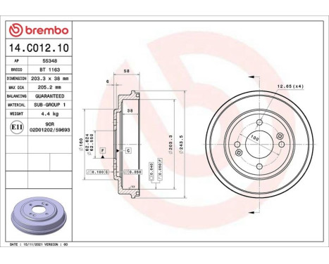 Brake Drum, Image 2
