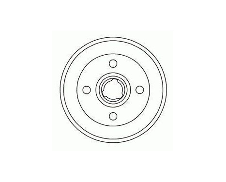 Brake Drum 2325-S ABS