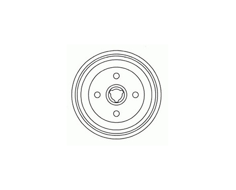 Brake Drum 2328-S ABS, Image 2