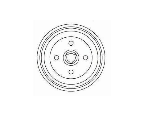 Brake Drum 2328-S ABS