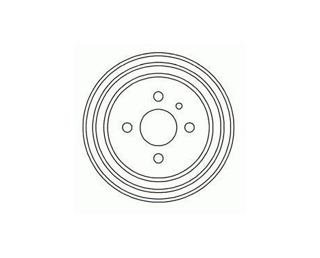 Brake Drum 2373-S ABS