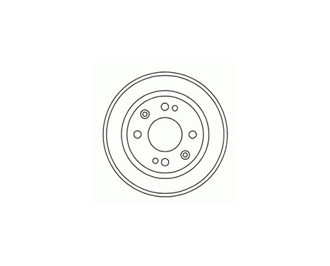 Brake Drum 2379-S ABS, Image 2