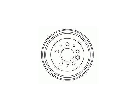 Brake Drum 2403-S ABS, Image 2