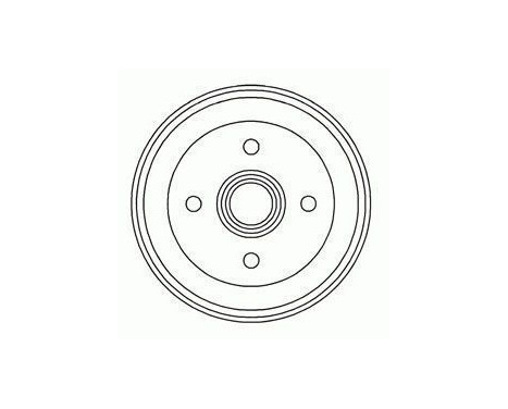 Brake Drum 2404-S ABS