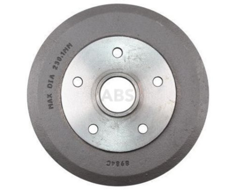 Brake Drum 2436-S ABS, Image 3