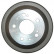 Brake Drum 2509-S ABS