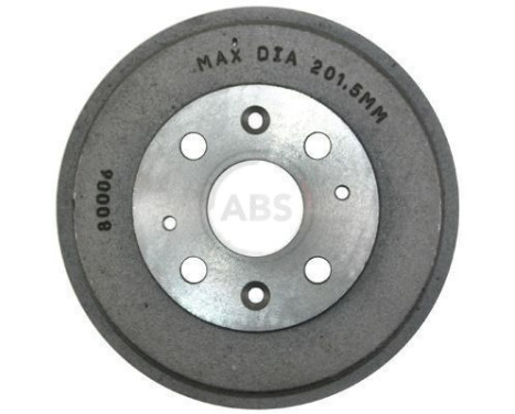 Brake Drum 2730-S ABS, Image 3