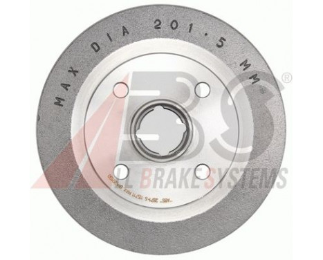 Brake Drum 2871-S ABS, Image 2