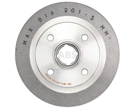 Brake Drum 2871-S ABS, Image 3