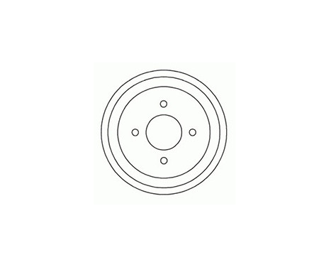 Brake Drum 3330-S ABS, Image 2