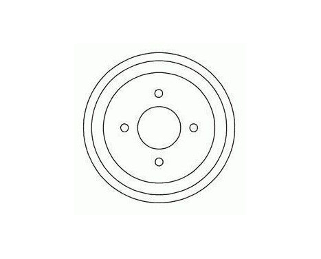 Brake Drum 3330-S ABS