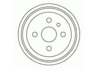 Brake Drum 5128-S ABS