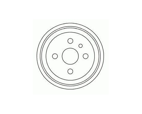 Brake Drum 5128-S ABS