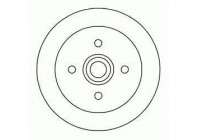 Brake Drum 5180-S ABS