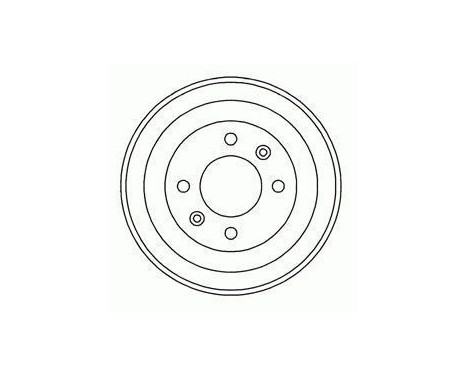 Brake Drum 5255-S ABS