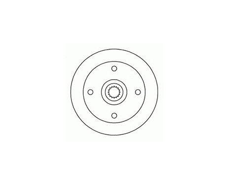 Brake Drum 7161-S ABS, Image 2