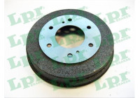 Brake Drum 7D0122 Lpr