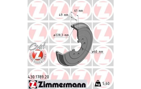 Brake Drum COAT Z