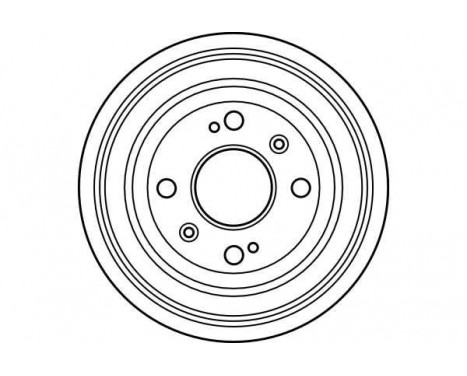 Brake Drum DB4118 TRW, Image 2