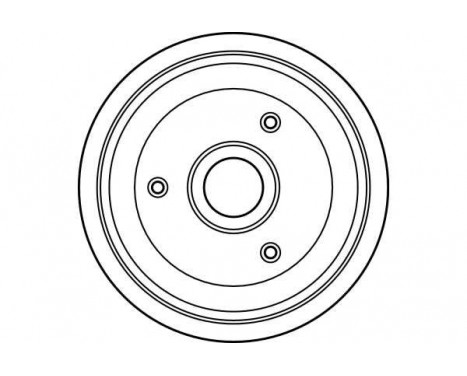 Brake Drum DB4129 TRW, Image 2